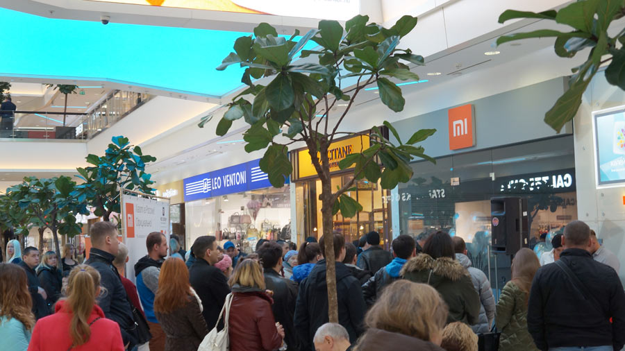 Открытие первой в России официальной точки продажи продукции Xiaomi