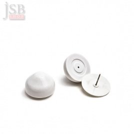 Радиочастотный противокражный датчик Юрта RF-Bell tag White