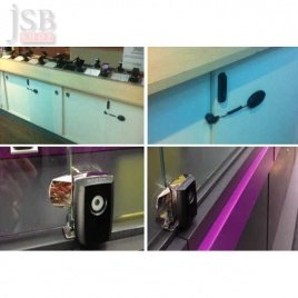 Замок inVue PL401-B (W) для распашной двери